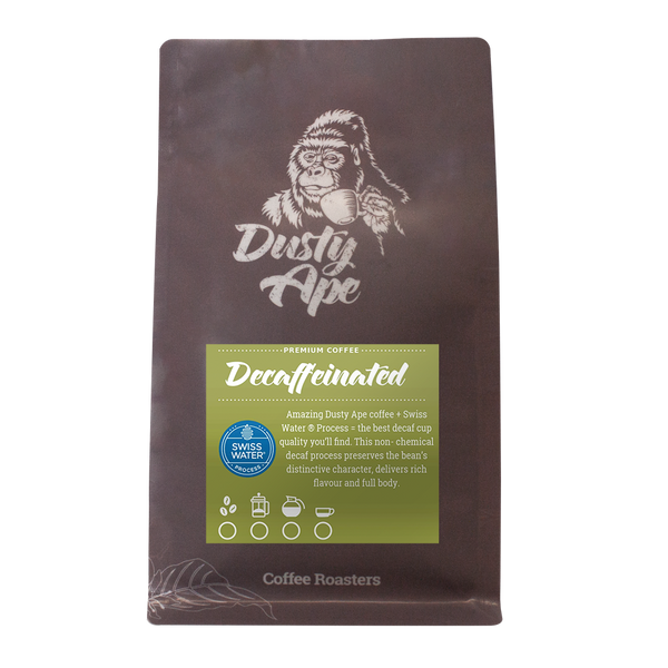 Dusty Ape - Colombia Excelso - Swiss Water Process Decaffeinated Coffee Bag